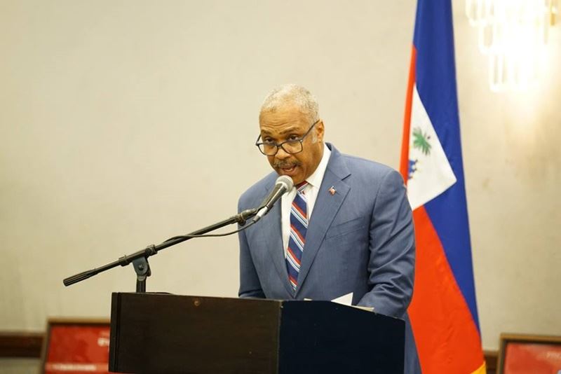 海地總理拉楓丹（Jack Guy Lafontant）請辭獲准，但其實在2017年2月上任時，他就已經飽受批評。   圖/取自Jack Guy Lafontant臉書粉絲專頁