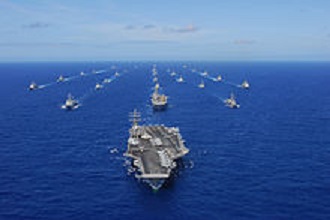 全球最大規模的環太平洋聯合軍事演習（RIMPAC）在夏威夷外海舉行。   圖 : 翻社自維基百科