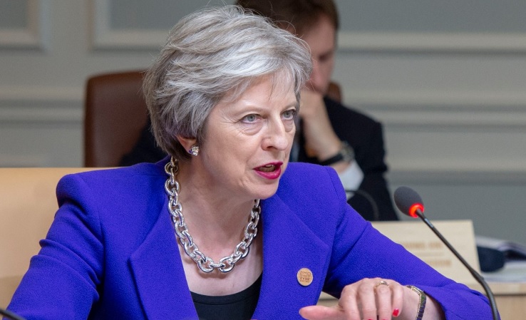 英國國會議員將就政府版本脫歐後海關制度修正案進行表決，梅伊警告若計畫遭到破壞，那可能會「根本無法脫歐」。   圖：翻攝Theresa May臉書