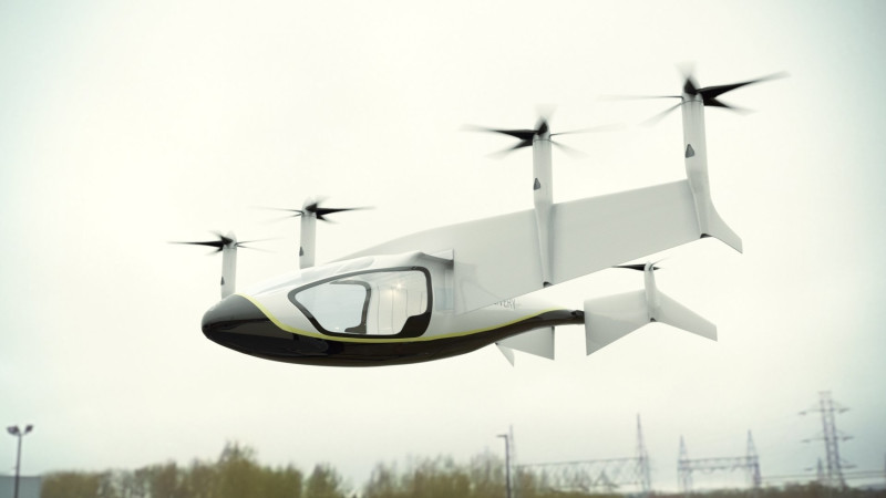 勞斯萊斯公司2020年將有空中計程機提供服務。   圖：翻攝勞斯萊斯推特