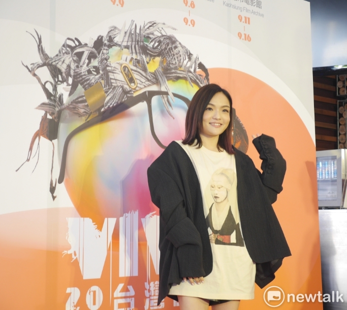 金曲歌后徐佳瑩受邀參加第五屆「台灣國際酷兒影展」的影展大使。   圖：聶良恩／攝