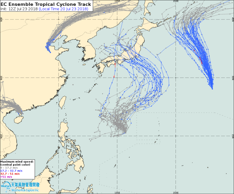 彭啟明也解釋為何近期颱風形成消息頻傳，這主要還是和整個西太平洋的系統配置有關。   圖：翻攝自彭啟明FB