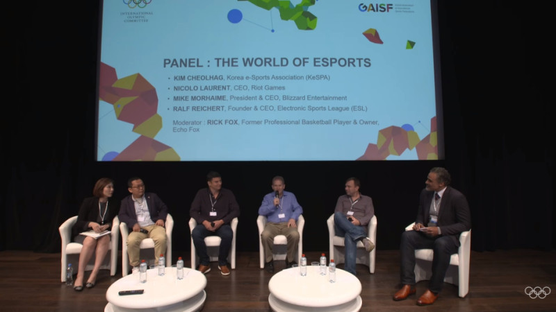 國際奧委會（IOC）和全球國際體育聯合會（GAISF）上週末於瑞士洛桑舉行的「電子競技論壇」成功落幕   圖：翻攝自 IOC Media YouTube