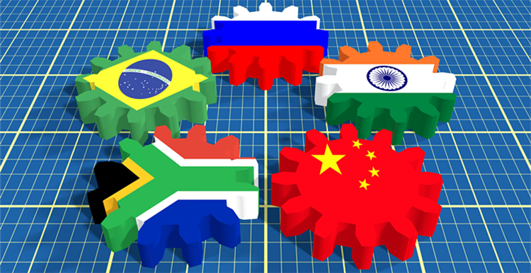 金磚五國（BRICS）巴西、俄羅斯、印度、中國和南非等國領導人今天在約翰尼斯堡展開3天會議，研議如何對抗美國總統川普發動的貿易戰。   圖 : 翻攝自123rf.com.cn