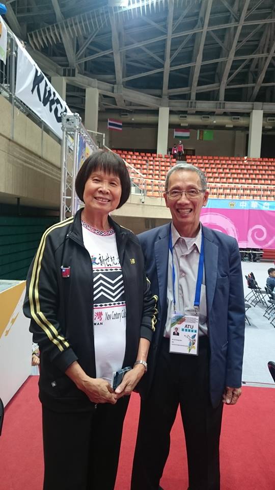 紀政（左）在數月前曾揚言，東京奧運正名運動並不影響選手權益。   圖：取自紀政臉書