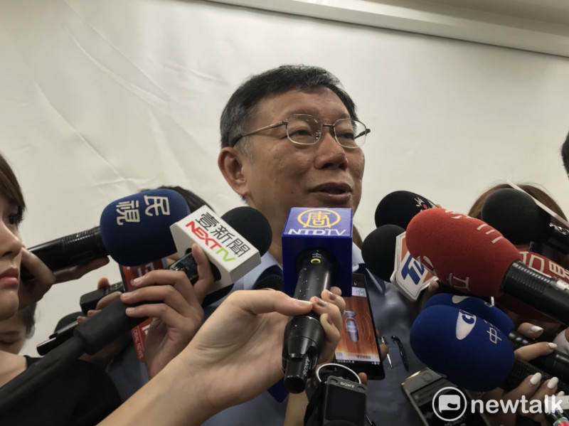 台北市長柯文哲自去年7月爆出國安會兩岸講稿A、B稿事件後，陸續傳出打壓新聞自由。   圖：新頭殼資料照片