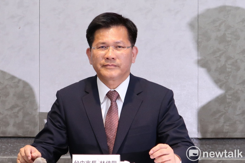 2019年東亞青運遭停辦，台中市長林佳龍日前在台北召開國際記者會表示，不會放棄任何主辦機會，也將在適當機會向東亞奧林匹克委員會（EAOC）會員爭取。   圖：林朝億/攝