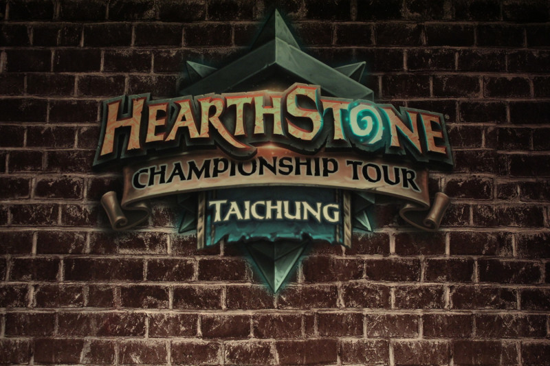 《爐石戰記》HCT冠軍巡迴賽台中站十六強賽事今日展開。   圖：陳耀宗／攝