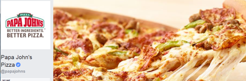 「棒約翰」披薩在全球有超過5千家分店，年收入17億美元。   圖：翻攝「棒約翰」臉書