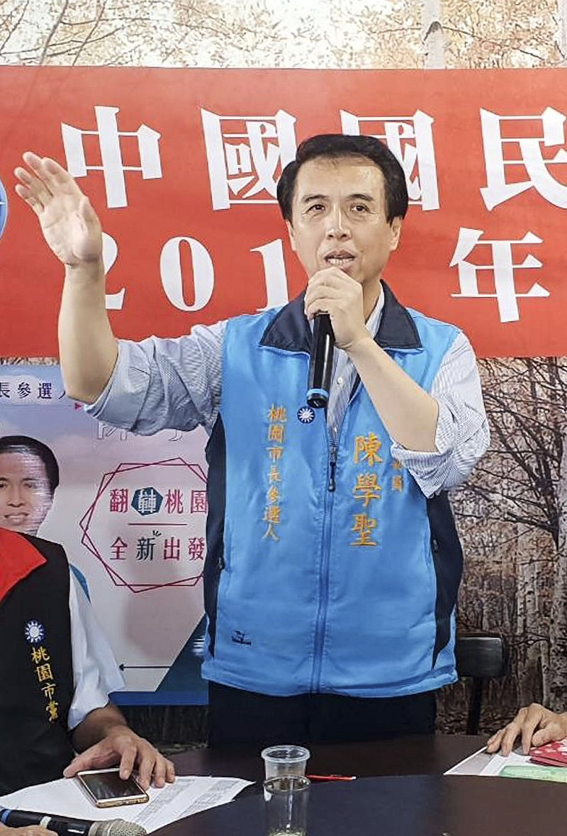 國民黨桃園市長參選人陳學聖強調國民黨在桃園沒有分裂的本錢，希望同黨同志楊麗環能以大局為重，及早團結歸隊。   圖:陳學聖競選團隊/提供