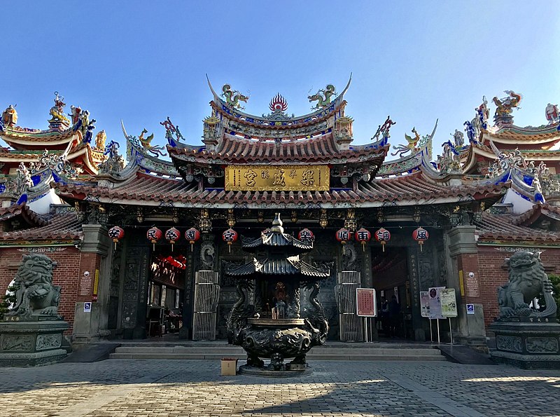 台中樂成宮，是位於臺灣臺中市東區旱溪里的媽祖廟，其媽祖被稱為「旱溪媽祖」。   圖：翻攝自維基百科