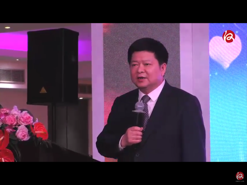 中國國台辦副主任龍明彪表示，因為台灣政治情形和民進黨政府的原因，大陸暫停影藝人員赴台灣參加金馬獎。   圖：翻攝自Youtube