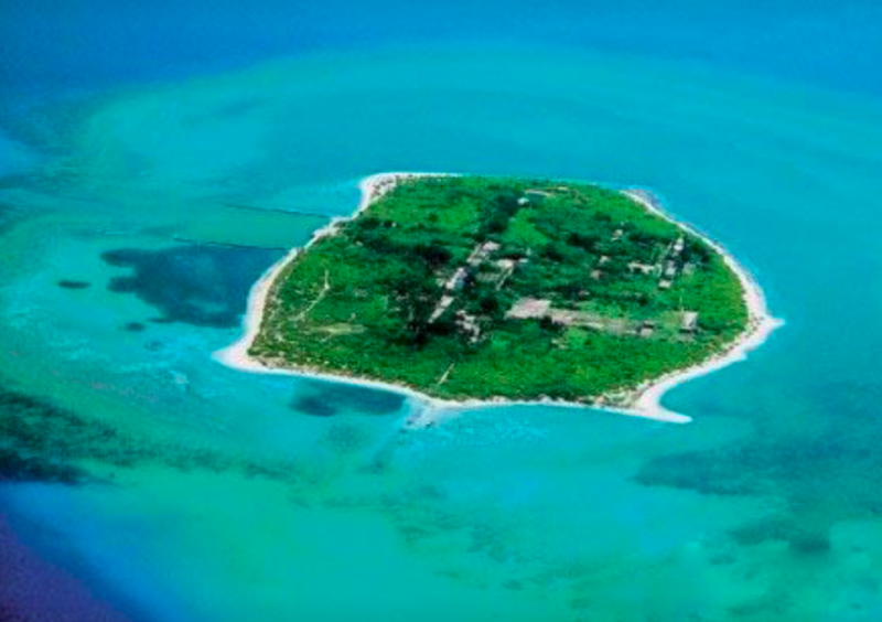 南海島礁一直都是充滿爭議的地域，各國都想在這裡分一杯羹。   圖：翻攝吳安琪臉書