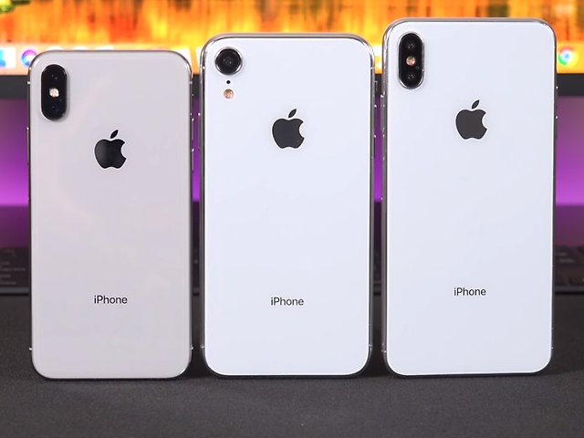 根據網路上所流傳的消息，蘋果今年的3款新型機，除iPhone X的升級款以外，還會推出大坪幕版本及更廉價的LCD屏版本的iPhone X。   圖：新頭殼資料照片