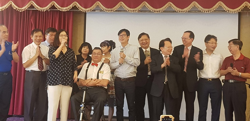 今(22)高雄市身心障礙團體總會舉辦研討會。   圖：陳其邁競選辦公室/提供
