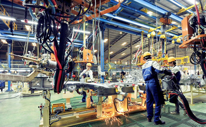 經濟部統計處今天公布7月工業生產指數109，年增4.43%，連續5個月正成長。   圖 : 翻攝自yuenanjob.com