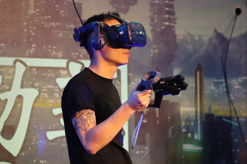 VR電競遊戲是展場主流