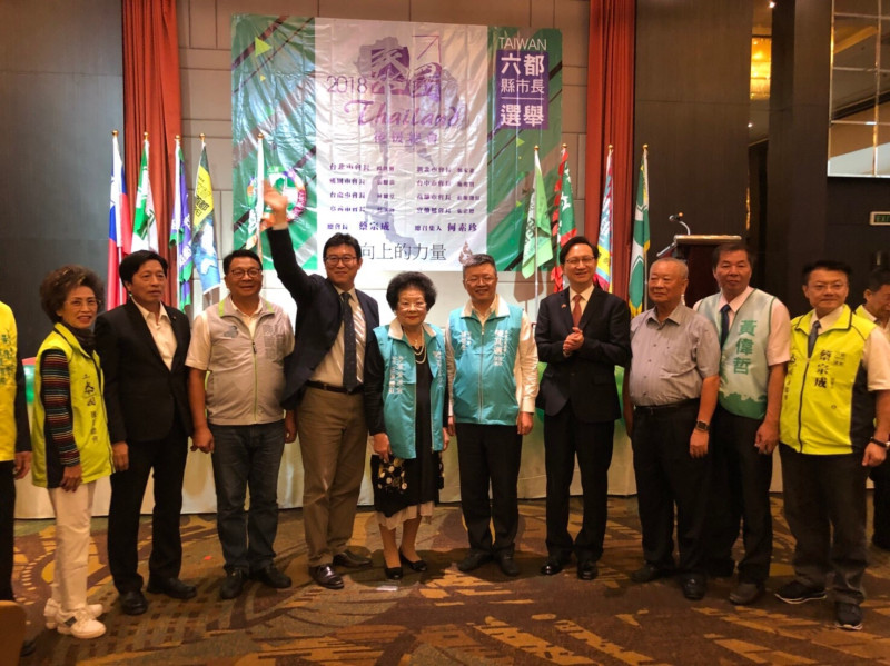 姚文智盼從泰國曼谷出發贏回首都。   圖：姚文智競選辦公室/提供