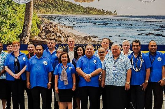 太平洋島國論壇今（4）日在諾魯共和國揭開序幕。   圖：翻攝Pacific Islands Forum Secretariat臉書