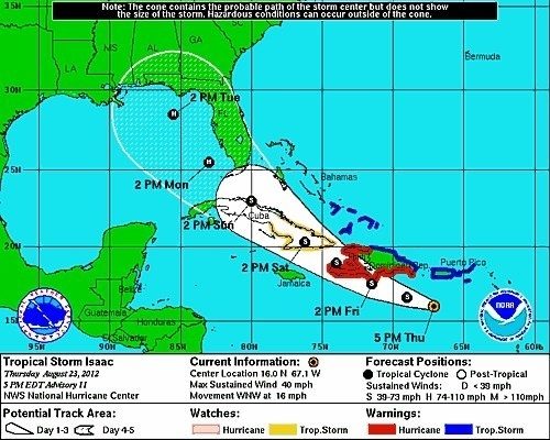 熱帶風暴高登（Gordon）今天威力增強，朝美國墨西哥灣沿岸前進，預計會在紐奧良東邊登陸，並帶來強風。當局宣布紐奧良和密西西比州進入緊急狀態。   圖 : 翻攝自美國國家颶風中心