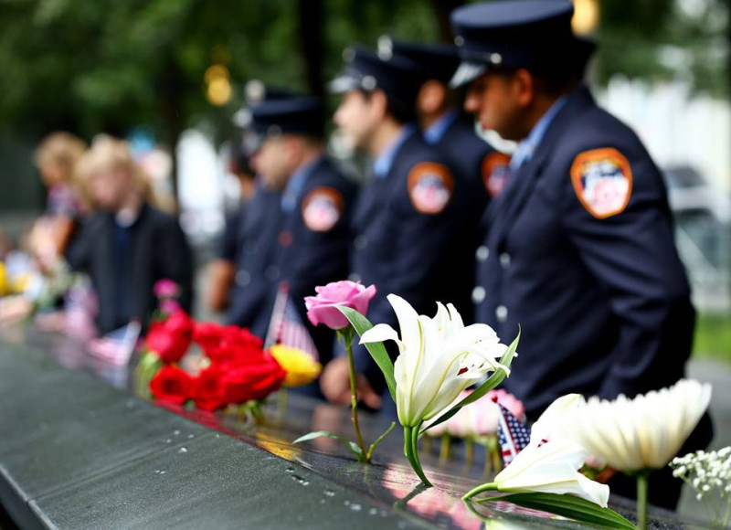 對這些喪失親屬的人士來說，911事件的創傷至今難以癒合。   圖：翻攝National September 11 Memorial & Museum