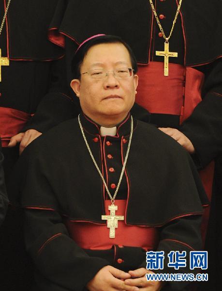 外傳中國與梵蒂岡可能簽署主教任命協議。圖為中國天主教主教團主席馬英林。   圖 : 翻攝自新華網