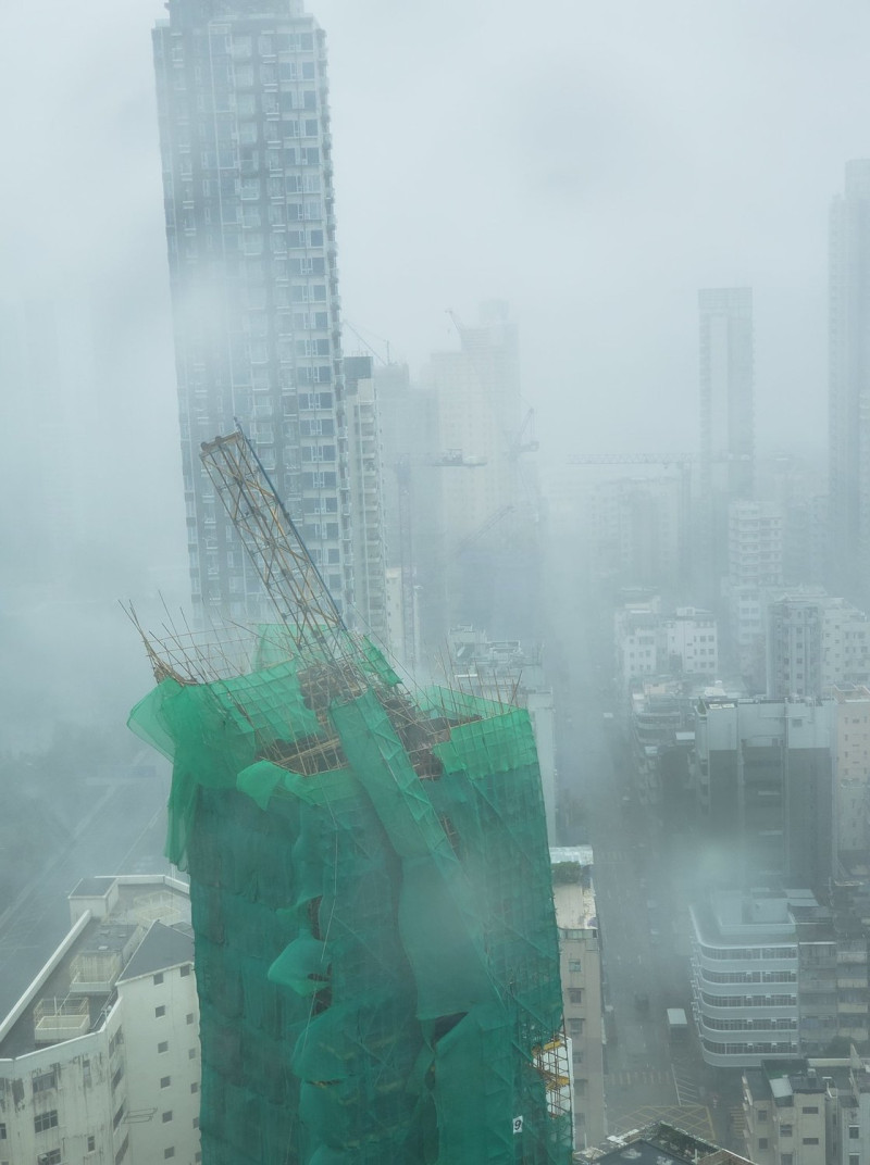 強颱山竹來勢洶洶，為香港帶來大風大雨。   圖：West La/提供