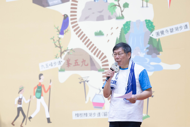 台北市長柯文哲被問及對於中國媒體報導台諜案的看法,他直言這很有趣,兩邊都有各自攻防。 圖:柯文哲辦公室 / 提供
