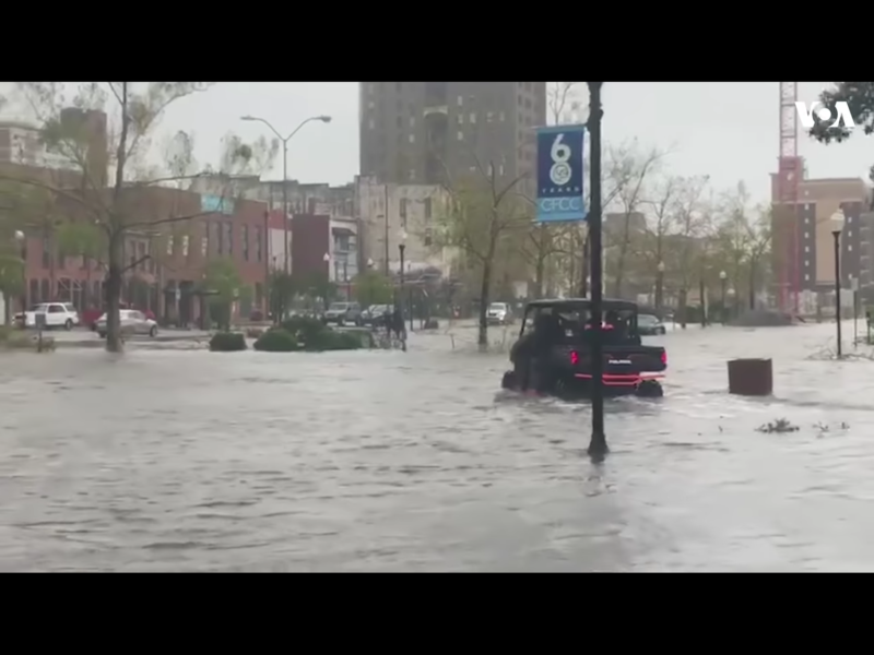 美國東岸遭颶風佛羅倫斯（Florence）肆虐，迄已造成36人喪生，總統川普今天警告南卡羅來納州州民「惡水將至」。   圖 : 新頭殼資料照片