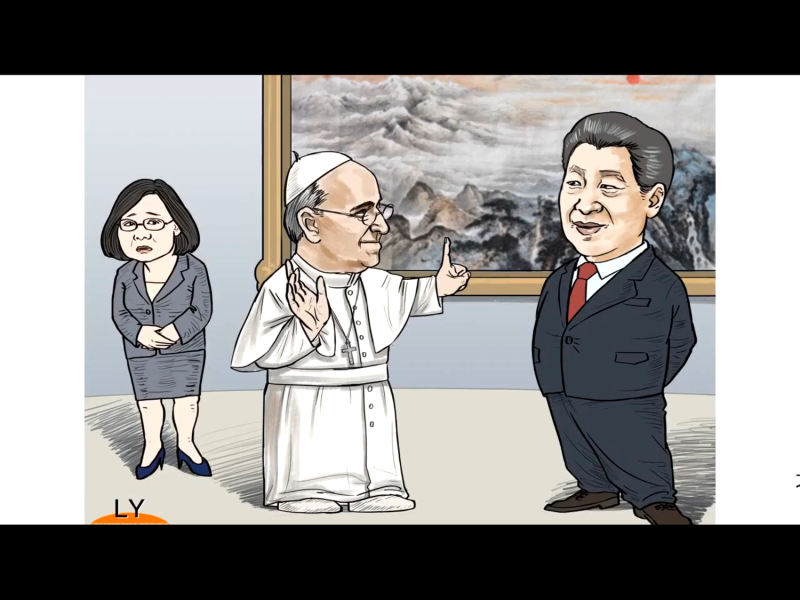 中國國家主席習近平預計21日到24日訪問義大利，不少義大利媒體與熟悉中梵事務的人士都分析，習近平很可能順訪位在羅馬的梵蒂岡，與教宗方濟各見面。   圖：翻攝自Youtube