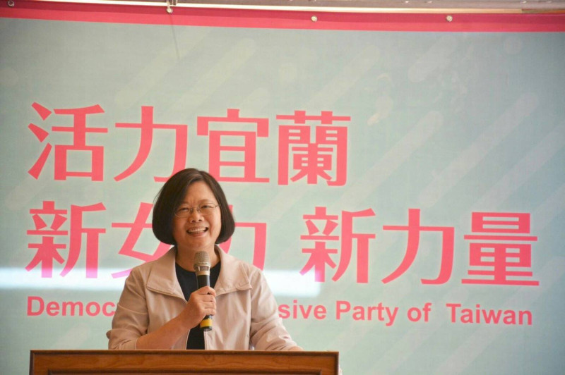 總統蔡英文27日強調，不能忽視台灣的永續發展。   資料照片：民進黨/提供