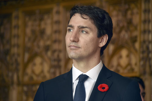 加拿大總理杜魯道為逮捕孟晚舟的司法人員做出辯護，宣稱逮捕行動沒有受到政治干預。   圖 : 翻攝自bcbay.com