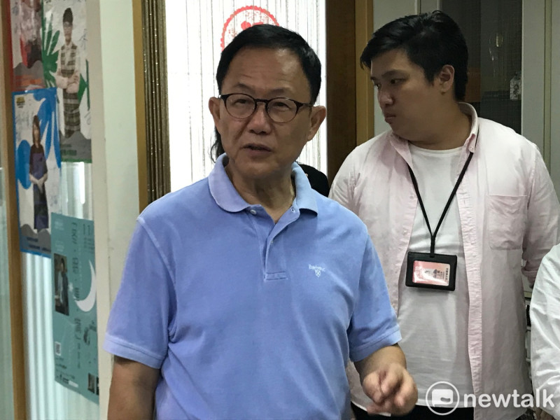 國民黨台北市長參選人丁守中。   圖 : 周煊惠 / 攝