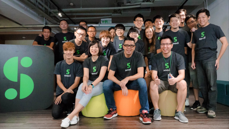 今年年初才正式對外發布，由台灣新創團隊「群攜科技」一手打造的手遊直播社群平台 Soocii，今（26）日宣布獲得香港上市公司「中國數碼文化」A輪投資，估值達一千萬美元（約三億新台幣）   圖：Soocii/提供