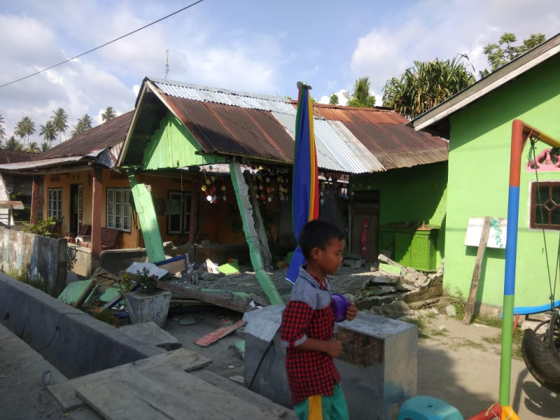 蘇拉威西島遭海嘯襲擊的罹難者總數，目前已攀升增至832人。   圖：翻攝自印尼災害應變署發言人推特