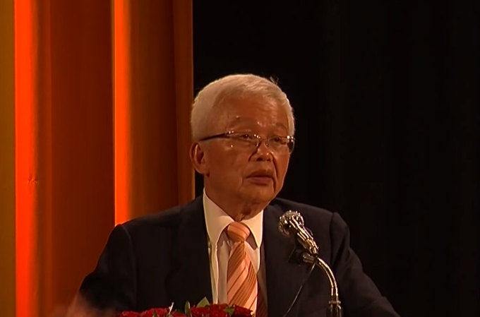 前國民黨黨管會主、台灣綜合研究院創辦人劉泰英。   圖：翻攝Youtube(資料照片)