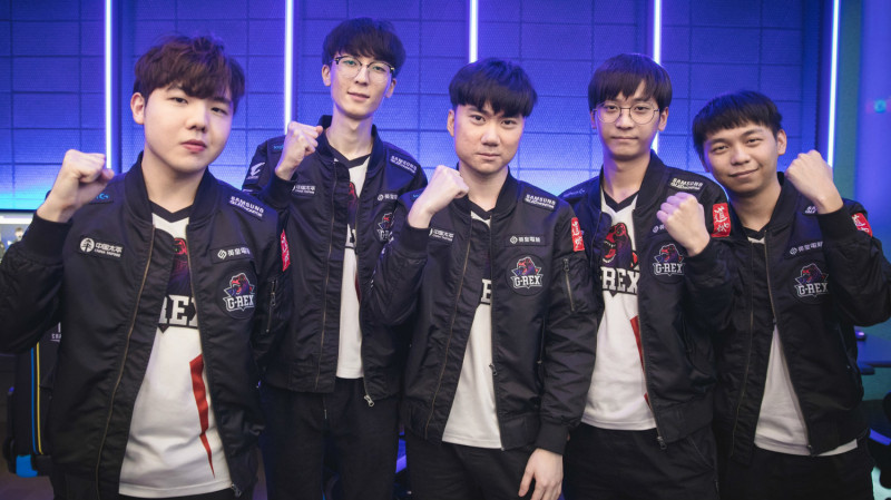 GRX入圍賽成功打出小組賽四連勝佳績。   圖：翻攝自LOL Esports flickr