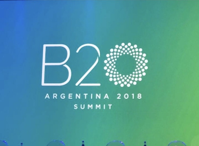 今年的B20集團工商峰會在阿根廷舉行。   圖：翻攝微博