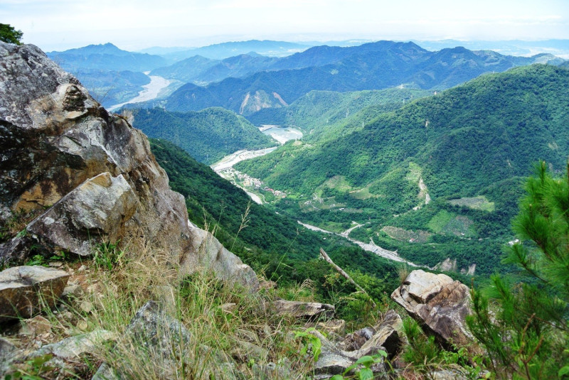 台灣中部谷關風景區。   圖：翻攝YouTube畫面