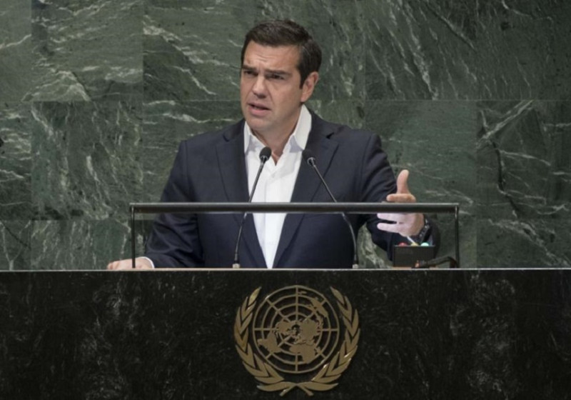 希臘總理齊普拉斯打算透過國際組織，施壓德國賠償二戰損失。   圖：翻攝齊普拉斯官網