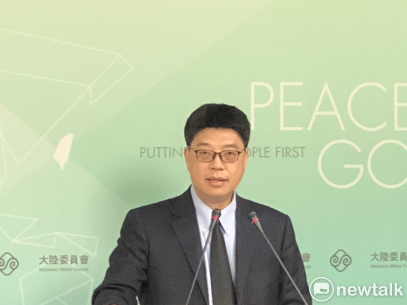 陸委會副主委兼發言人邱垂正今(11)天下午表示，中華民國是主權國家乃客觀事實，不是中共片面主張就能改變。   圖：謝莉慧/攝