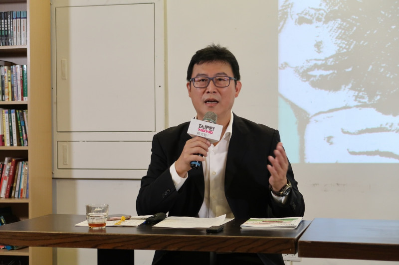 民進黨台北市長候選人姚文智12日呼籲柯文哲趕快辯論。   圖：林朝億/攝