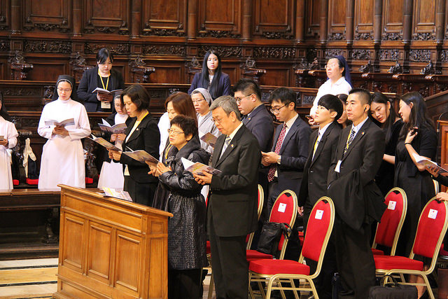 「聖誼專案」副總統參加「為臺灣與世界和平祈福彌撒」   圖/總統府提供