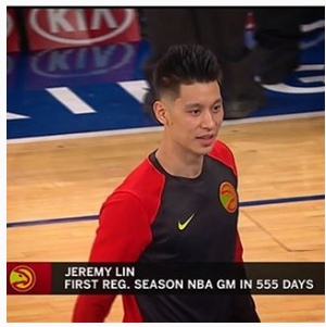 NBA華裔球星「豪小子」林書豪今(25)日在老鷹和獨行俠的比賽中擔任替補，出賽10分鐘、3投1中得到3分。   圖 : 翻攝自林書豪IG