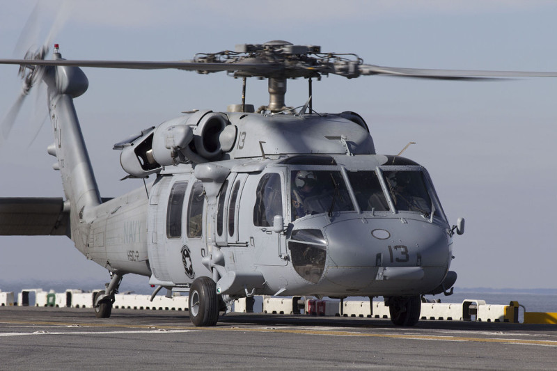 MH-60海鷹直升機。   圖：翻攝維基百科