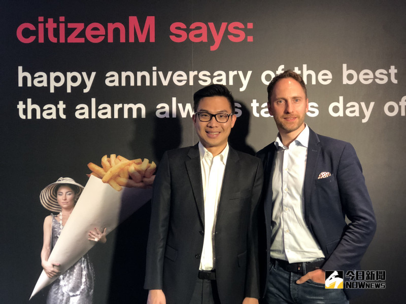 來自荷蘭的國際飯店品牌 citizenM 市民酒店，選擇台北作為拓展亞太市場的第一站。   