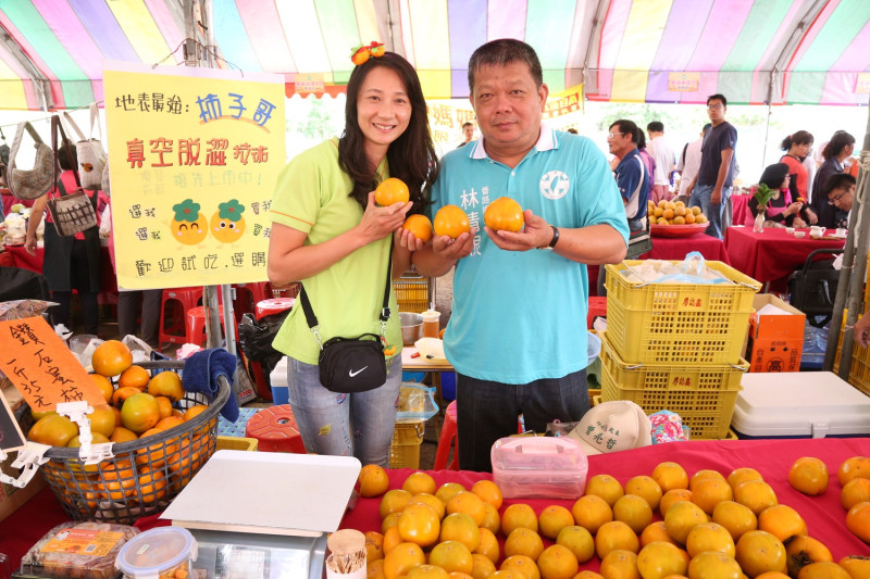 番路柿子節於今明兩日在農會展售中心登場。   圖：嘉義縣政府提供