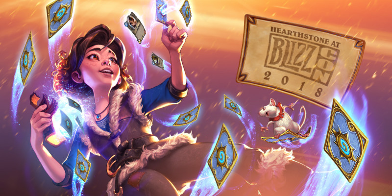 《爐石戰記》將在Blizzcon期間贈送玩家好禮。   圖：翻攝《爐石戰記》官方部落格