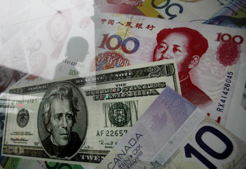 中國官方放任人民幣貶破7元大關後，美國財政部今天正式宣布將中國列為貨幣操縱國。   圖：達志影像/美聯社(資料照片)