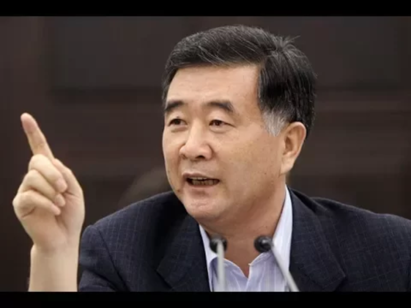 中國政協主席汪洋。   圖：翻攝自Youtube（資料照片）